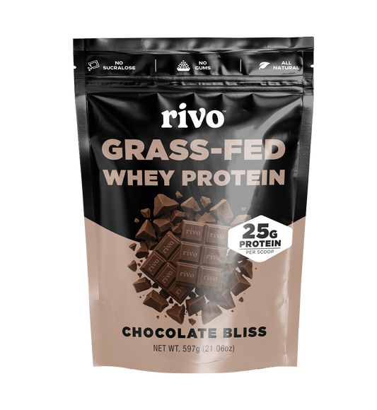 Chocolate Bliss Grass-Fed Whey Protein Powder